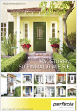 perfecta Werksvertretung Böger, Broschüre Haustüren Programmübersicht