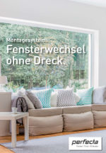 perfecta Werksvertretung Böger, Broschüre Fensterwechsel ohne Dreck